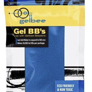 Gelbee 20,000 Gel BB's for Gel Blasters - Blue - Eco Friendly Non Toxic - GFGBB6